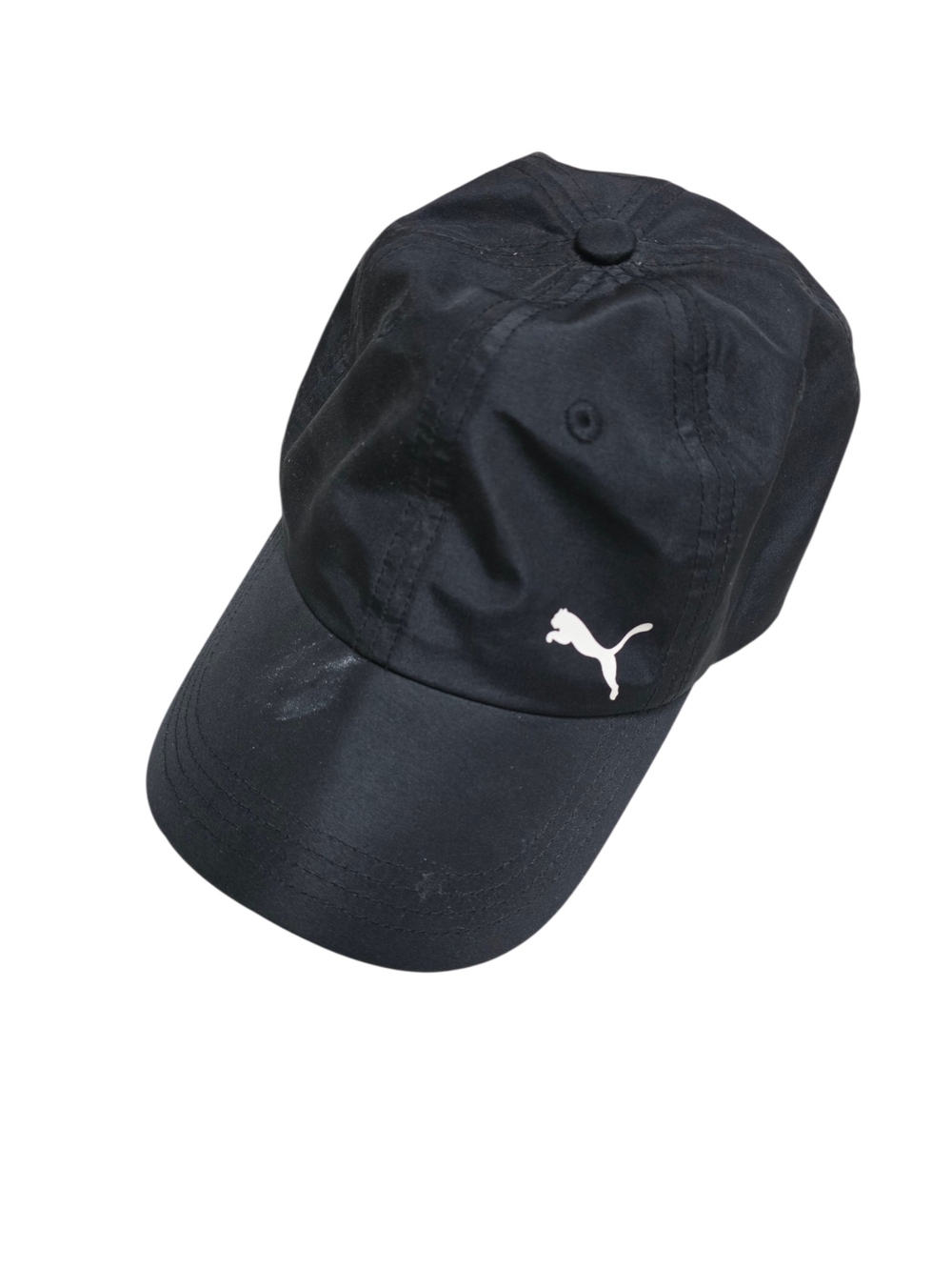 PUMA Men's Black Logo Baseball Cap